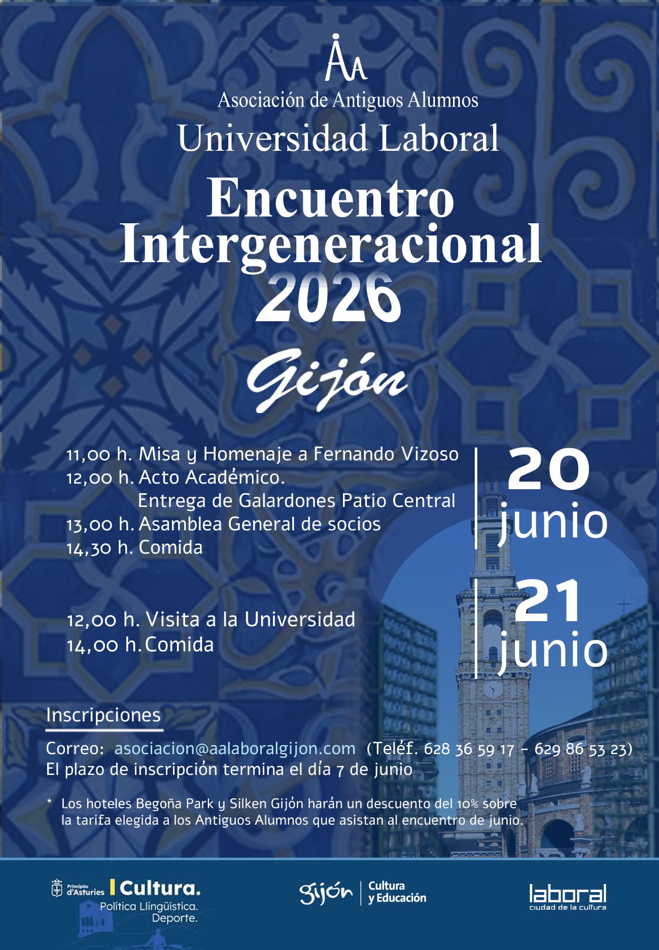 Jornadas del Antiguo Alumno 2026 "Encuentro Intergeneracional"